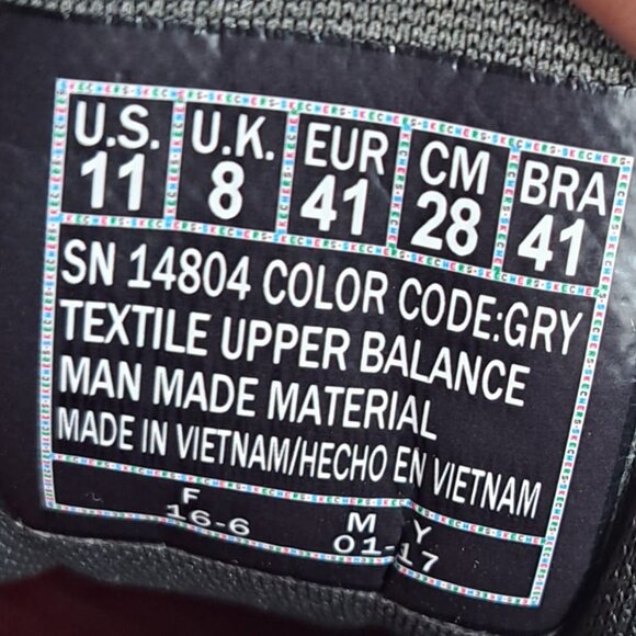 Women's Skechers 14804 GoRun Running Shoes, Gray Size 11 Quick-fit Walking - Picture 12 of 12